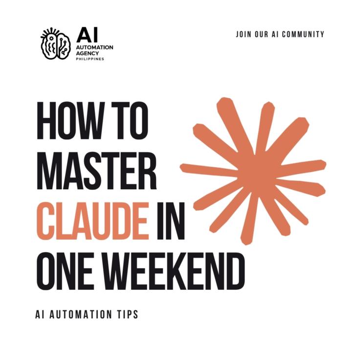 HOW TO MASTER CLAUDE IN ONE WEEKEND?