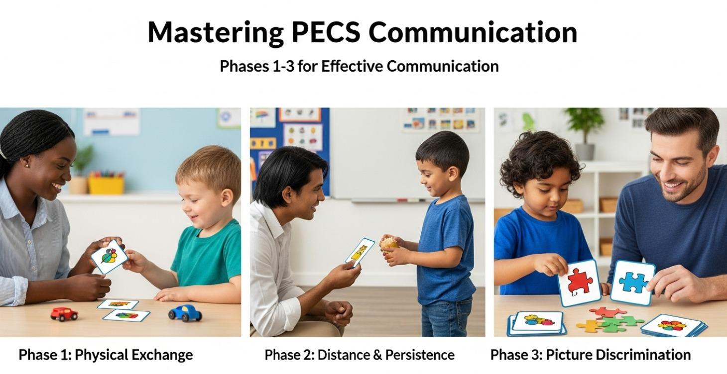 Mastering PECS Phases 1–3 for Communication