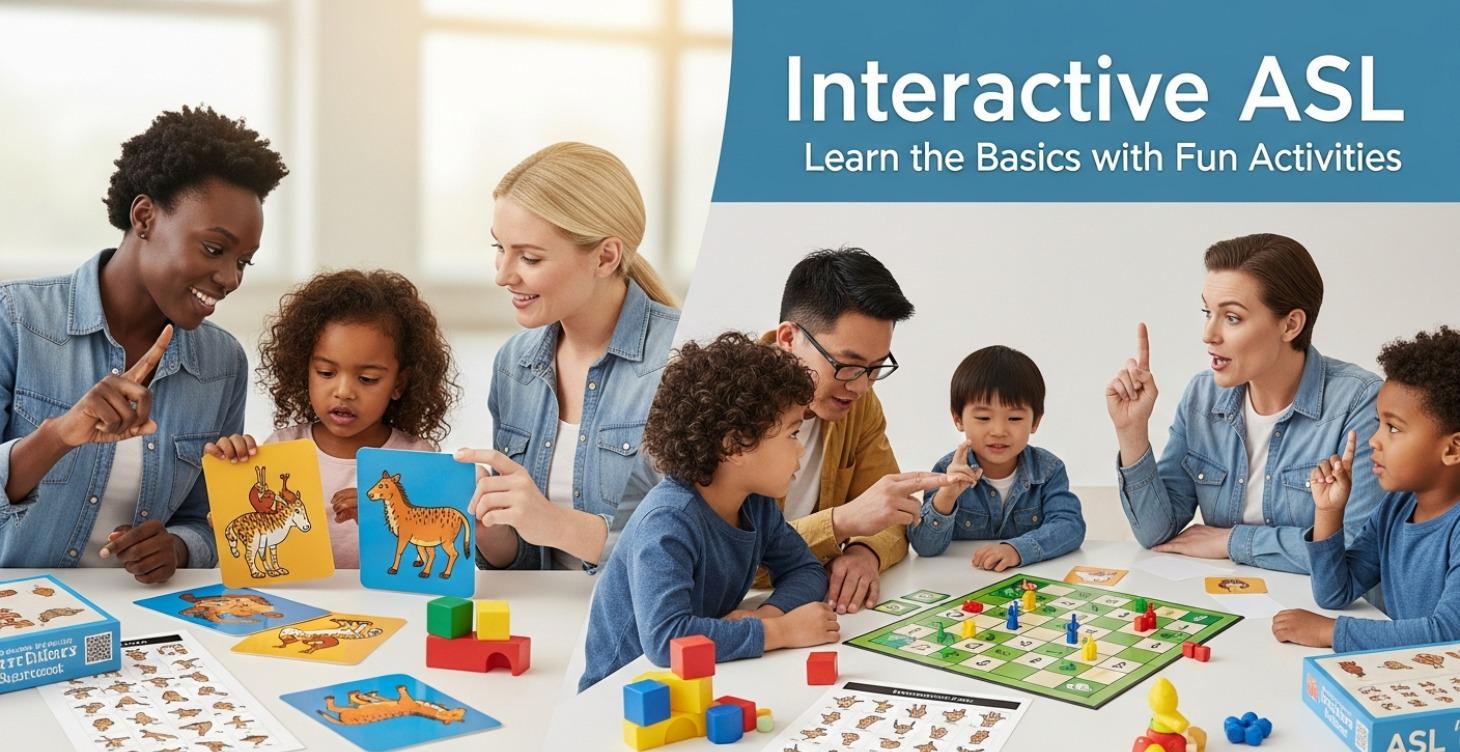Interactive ASL: Learn Basics with Fun Activities