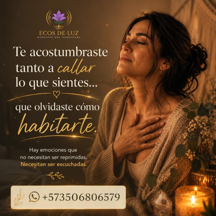 “Hay emociones que solo quieren ser escuchadas”