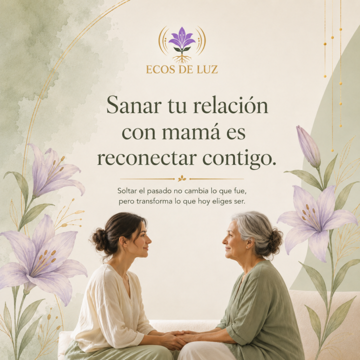 🌿 Tomar a mamá sin juicio: un paso hacia tu propia libertad