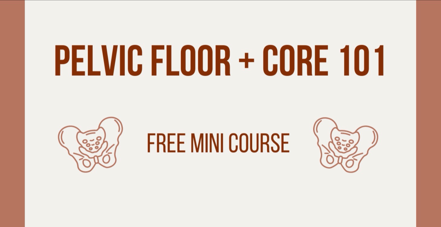 PELVIC FLOOR + CORE 101