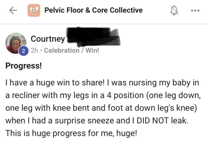 DID YOU SEE THIS?! No more leakage with sneezing