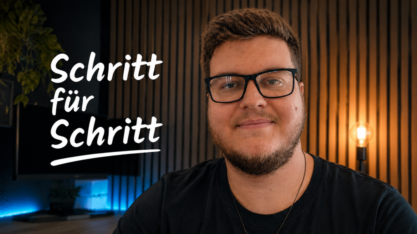 Schritt für Schritt