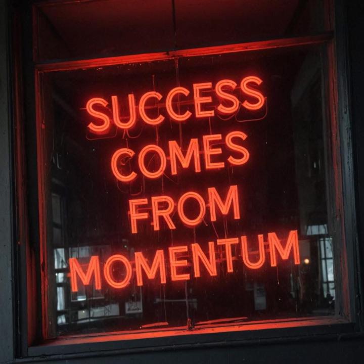 Success comes from Momentum