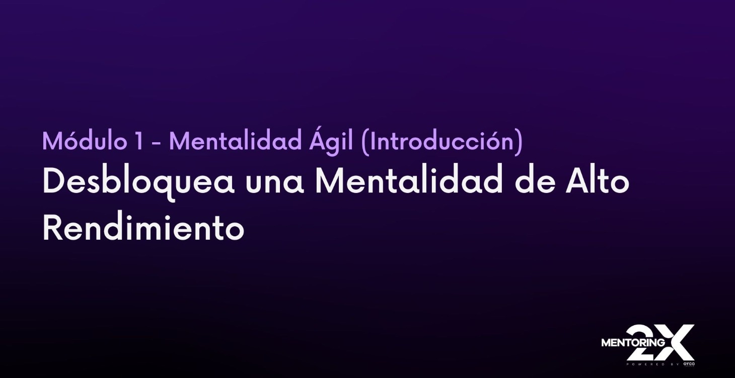 Mentalidad Ágil (Introducción)