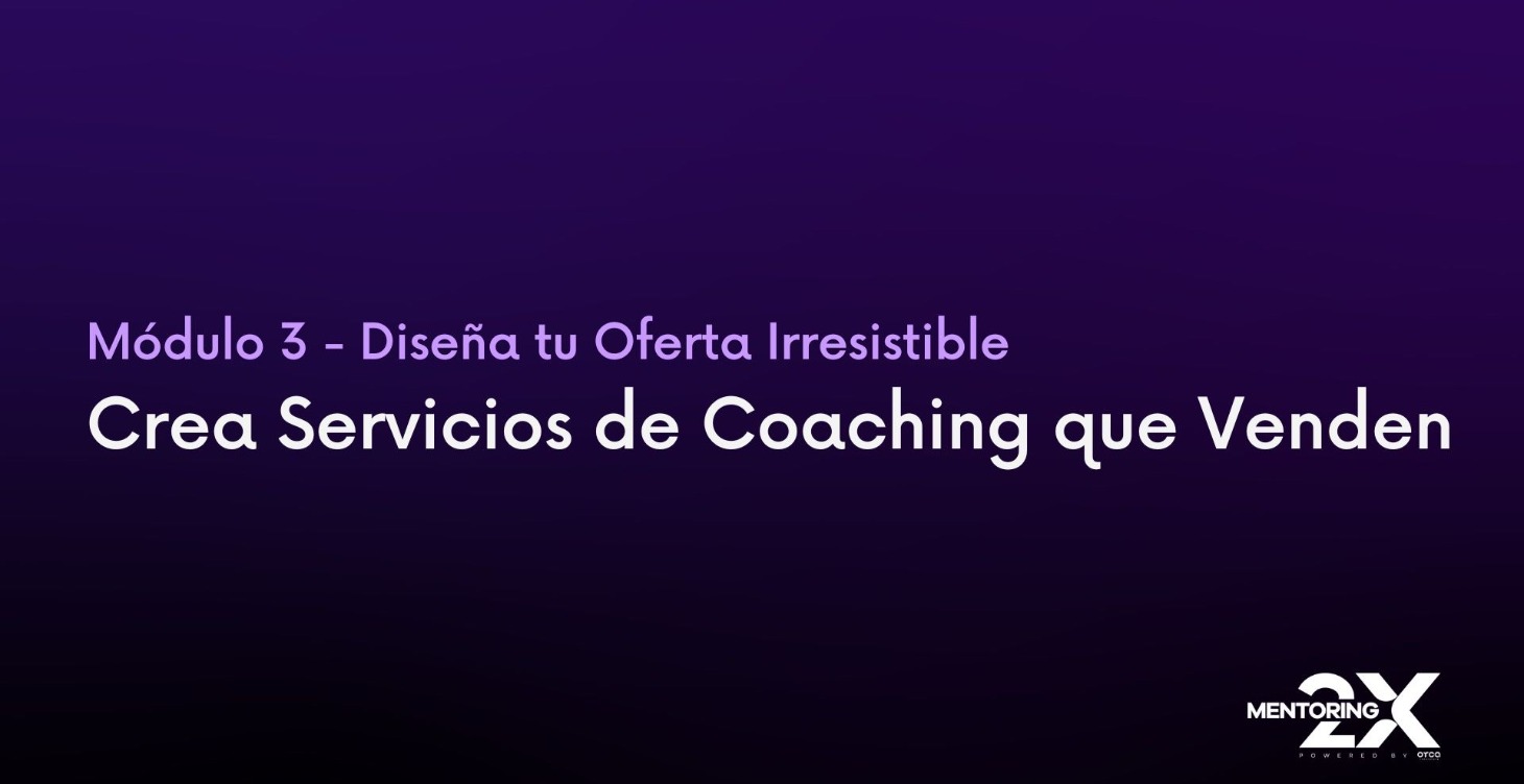 Diseña tu Oferta Irresistible