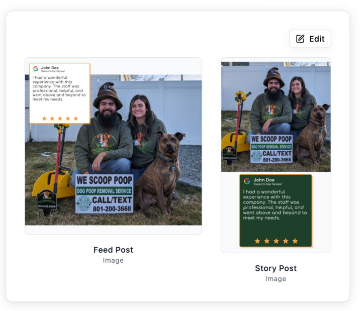 Social Posting Story Feeds Not Displaying Correctly