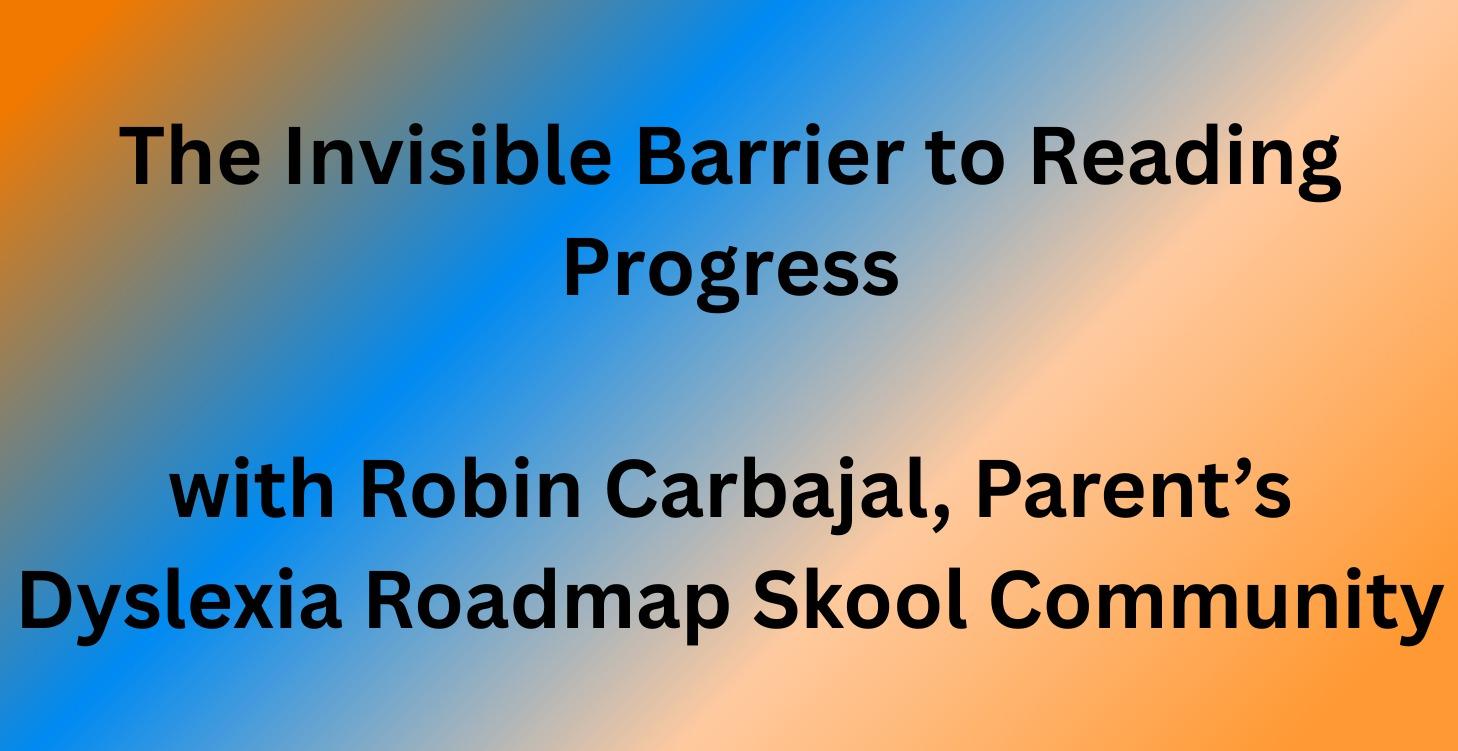 The Invisible Barrier to Reading Progress