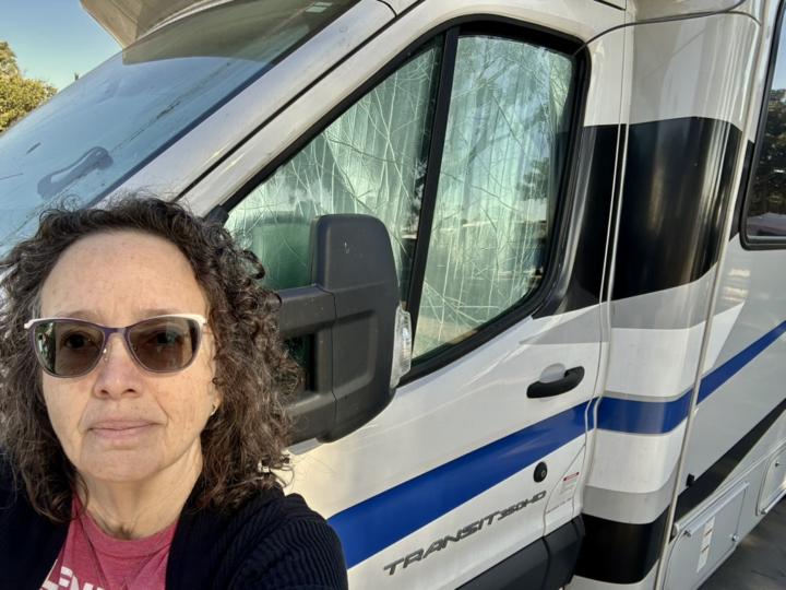 Hi from Squaw Lake on the AZ/CA border!