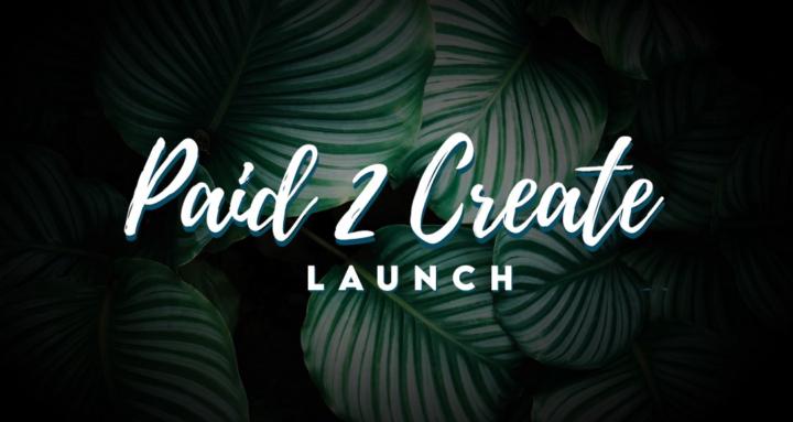 Paid 2 Create Launch