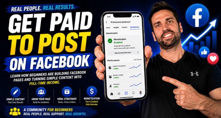Get Paid To Post On Facebook