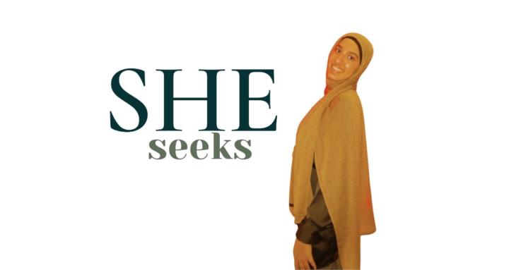 She seeks