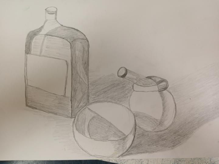 Atelier nature morte