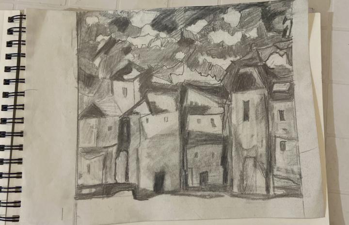 Dessiner et peindre un paysage urbain 