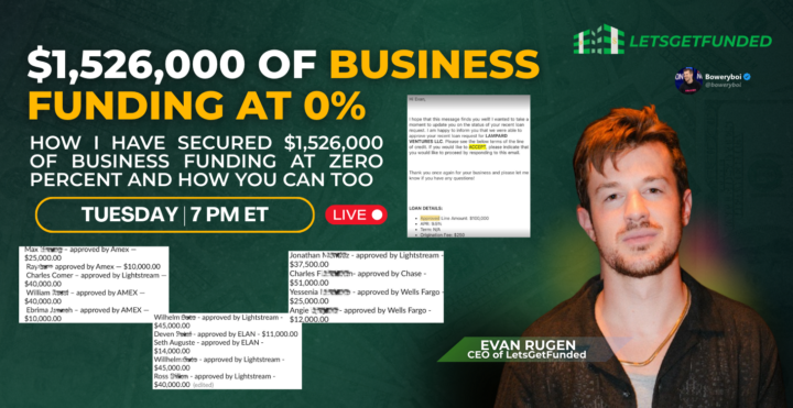 🚀 $1,526,000 Business Funding at 0%