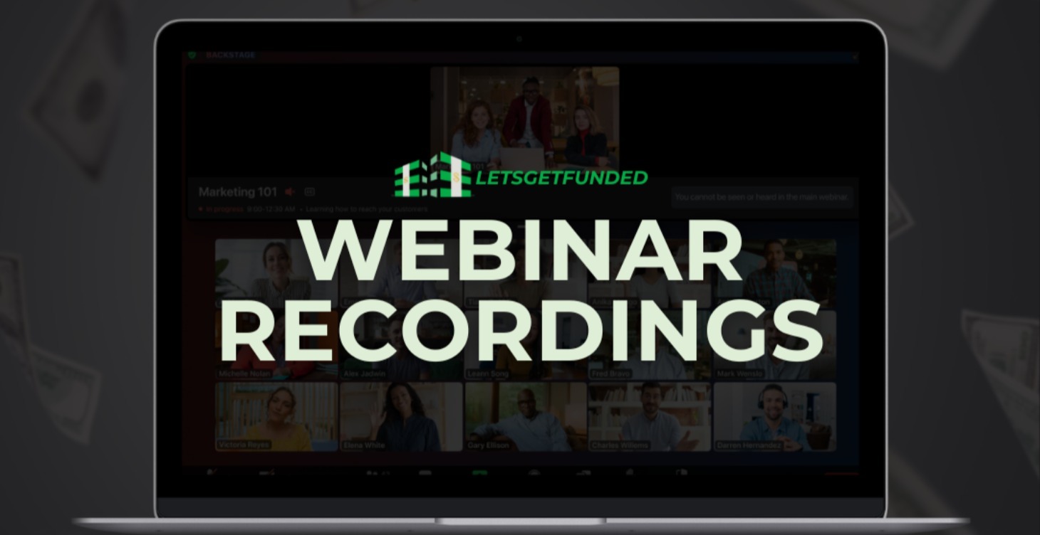 WEBINAR RECORDINGS 🔑🚀