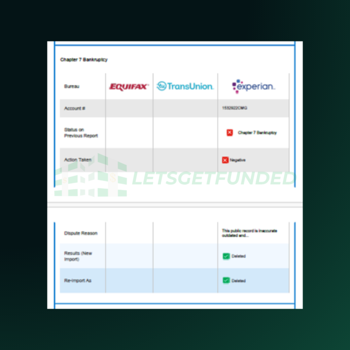 Bankruptcy Deleted. Scores Jumping. You Could Be Next