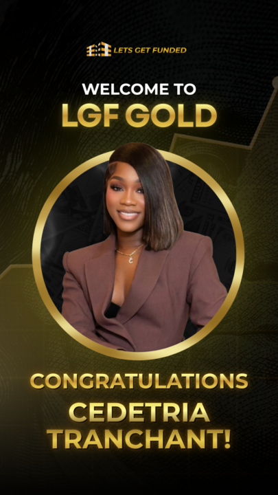 CONGRATS CEDETRIA TRANCHANT ON LEVELING UP TO LGF GOLD