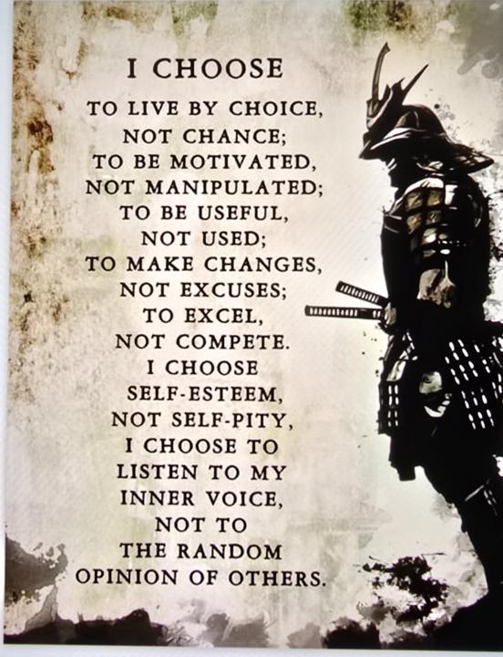 Which one did you choose to be