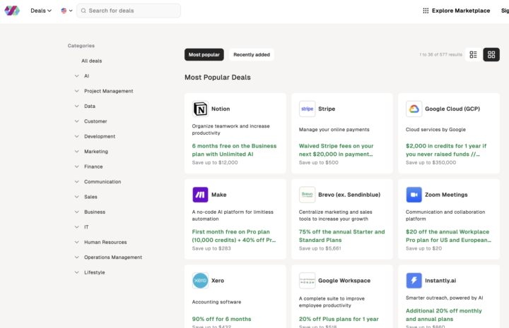 $2M+ in SaaS Savings — 500+ Premium Deals (Community Access)