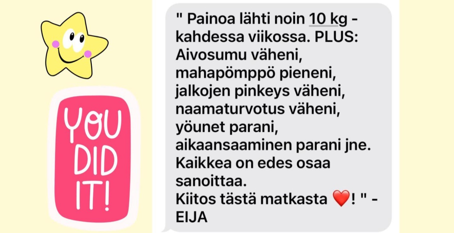 INSPIROIDU MUIDEN KOKEMUKSISTA!
