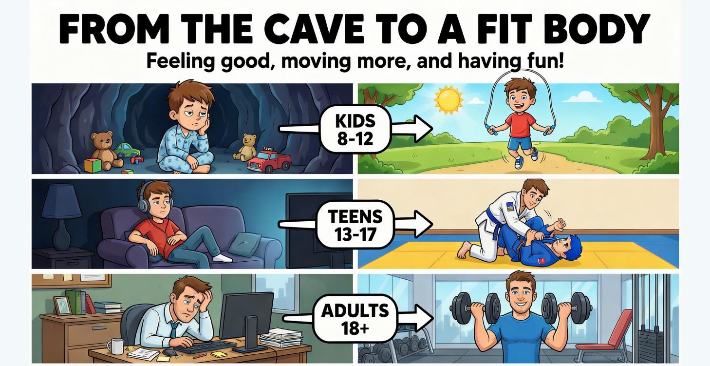 from the cave to a fit body (coming soon)