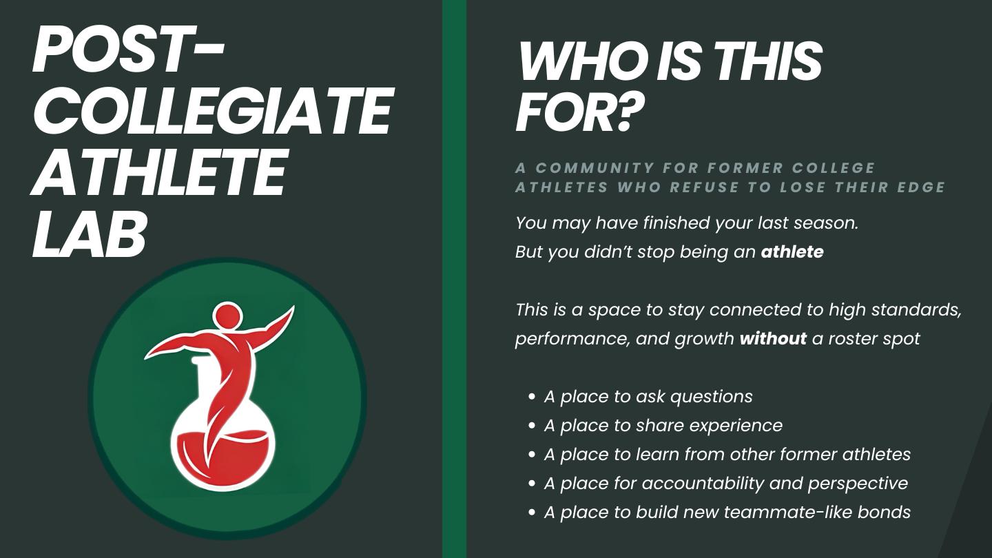 Post‑Collegiate Athlete Lab