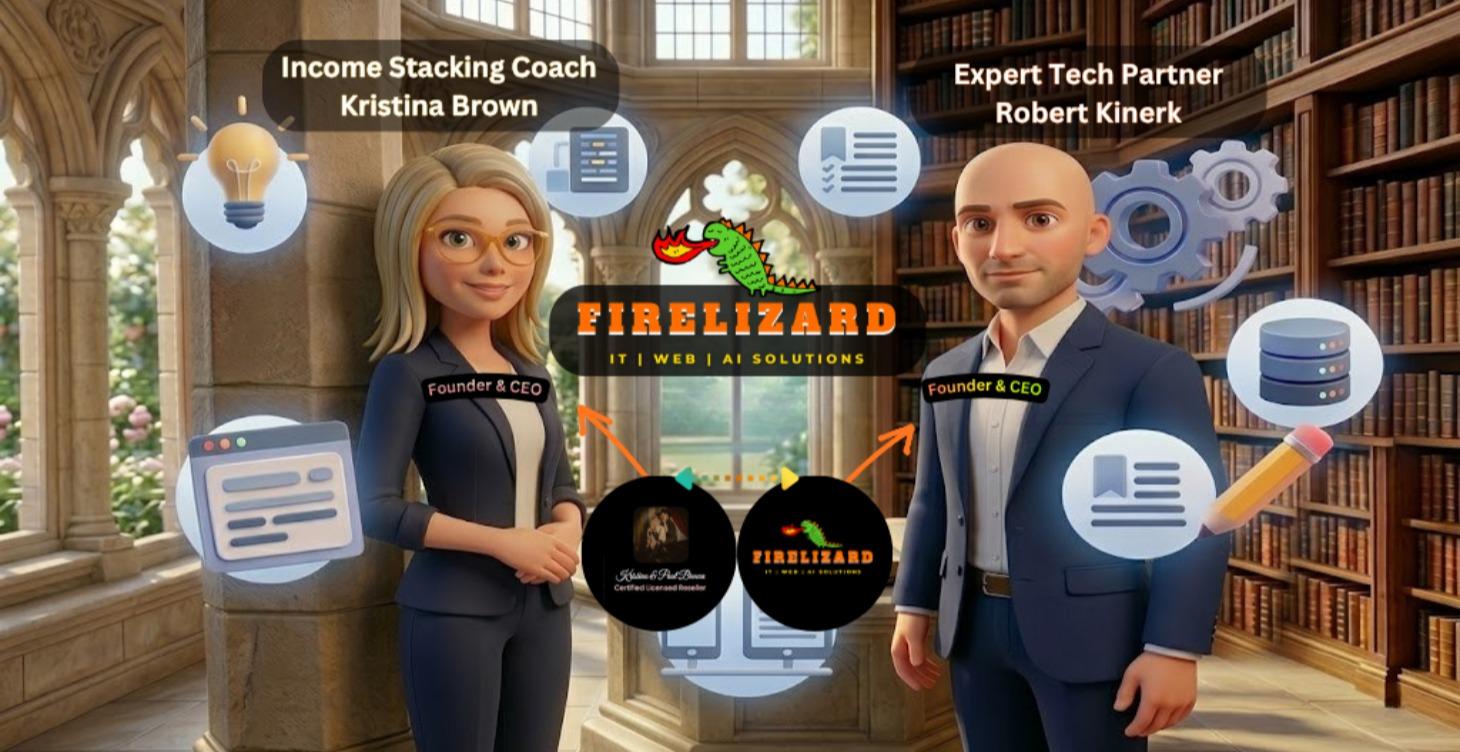 🔥🦎 FireLizard Tech & Automation Hub w/ Robbie K