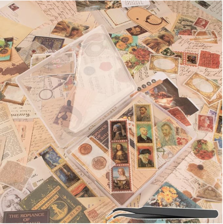 VINTAGE JOURNALING PAPERS