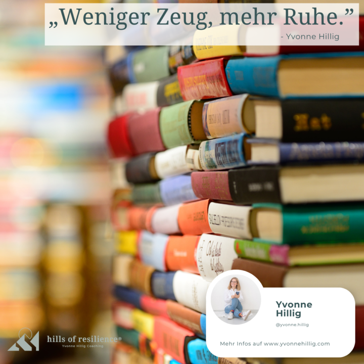 Das Schwierigste am Aufräumen?