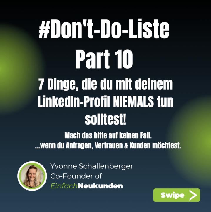 Du hast auf LinkedIn kein Sichtbarkeitsproblem. Du hast ein Profil-Problem.