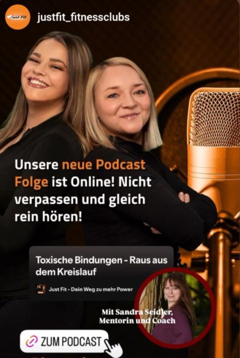 🔥Podcast-Gast bei der Fitnesskette Just Fit🔥 