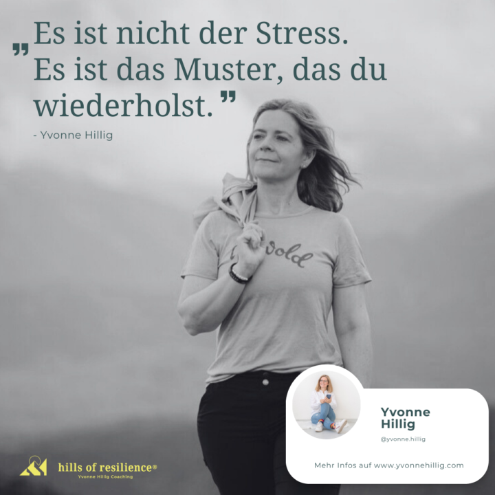 Nicht der Stress ist das Problem...