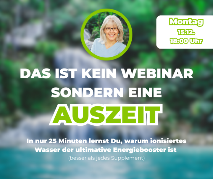 Das ist kein Webinar, sondern pure Erholung 🥰