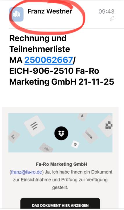 Wie würdet Ihr reagieren❓ - Pishing?