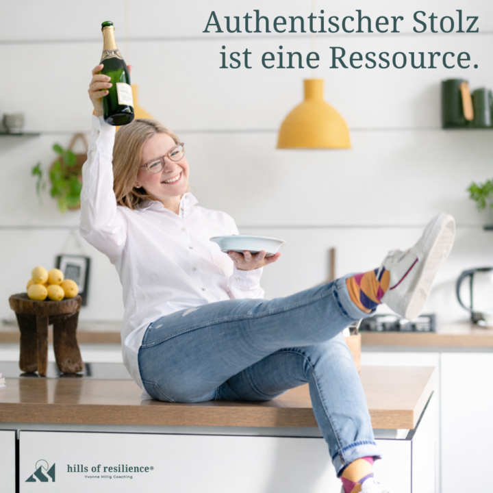 Stolz hat nichts mit Eitelkeit zu tun 