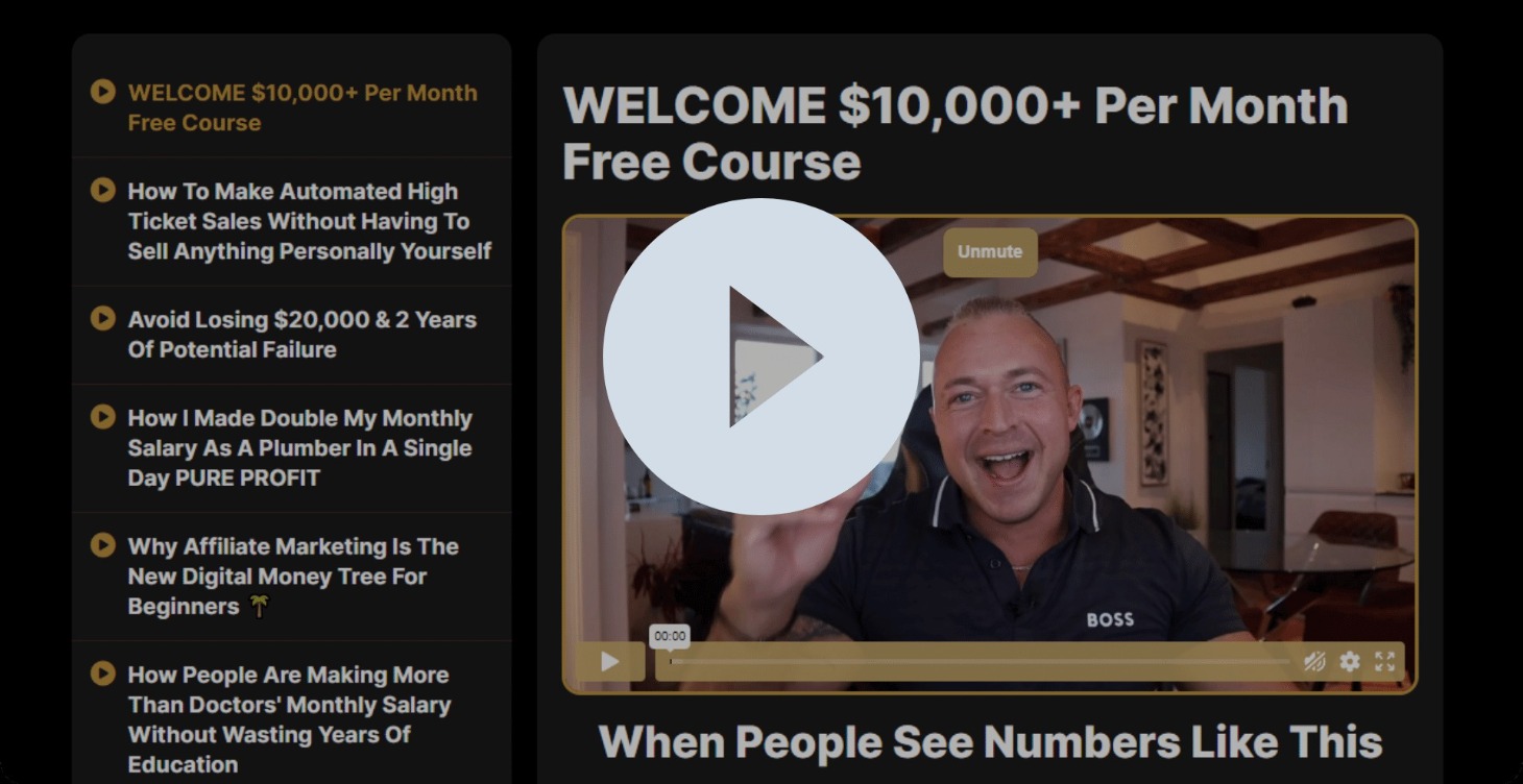 High Ticket Affiliate Marketing
