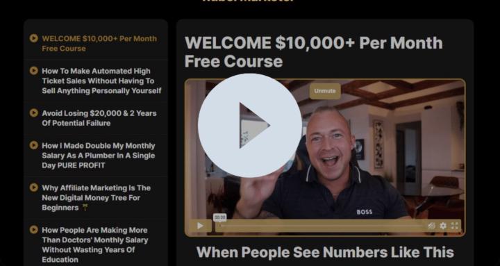 High Ticket Affiliate