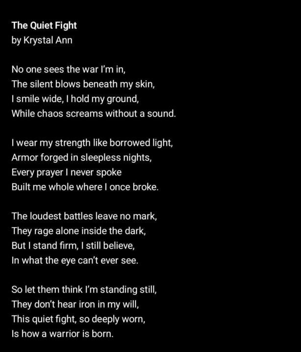I Found This Beautiful Poem On Facebook!