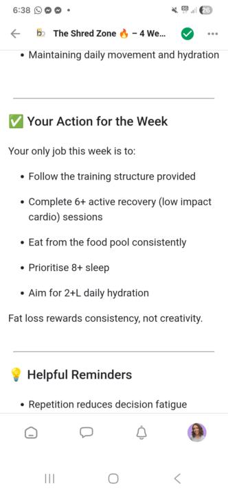 active recovery