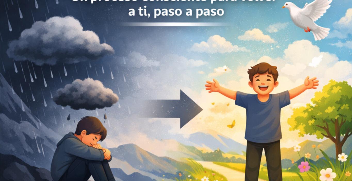 🌧️ CÓMO CURAR LA DEPRESIÓN