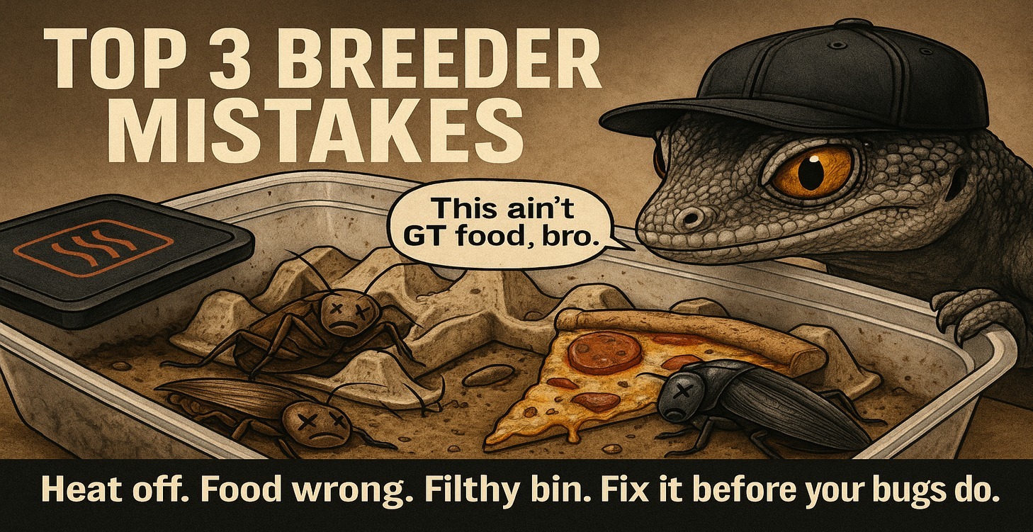 ⚠️ Top 3 Mistakes New Breeders Make
