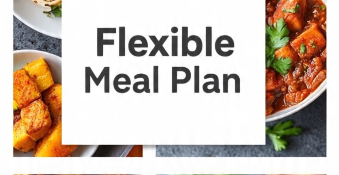 Flexible Meal plan 1500 to 1800 calories