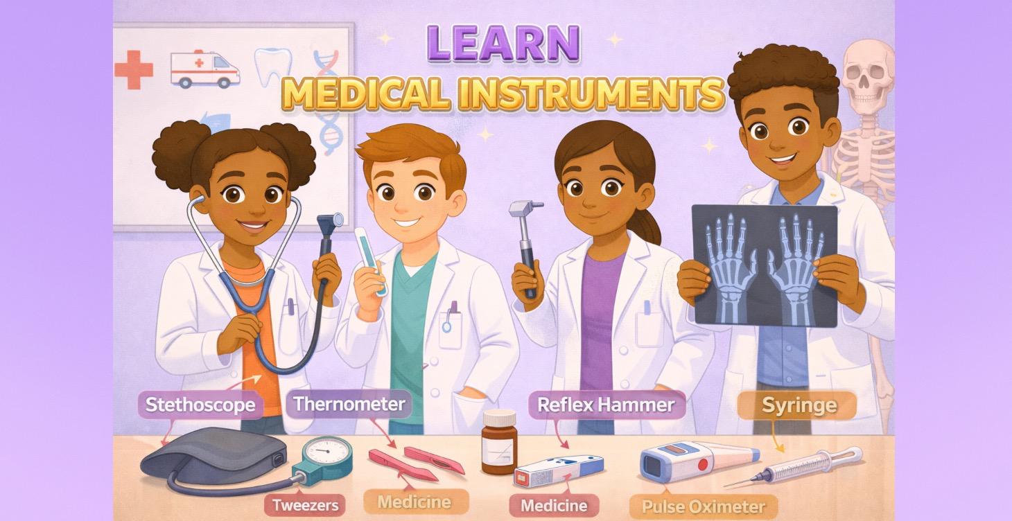 🩺✨ Learn Medical Instruments