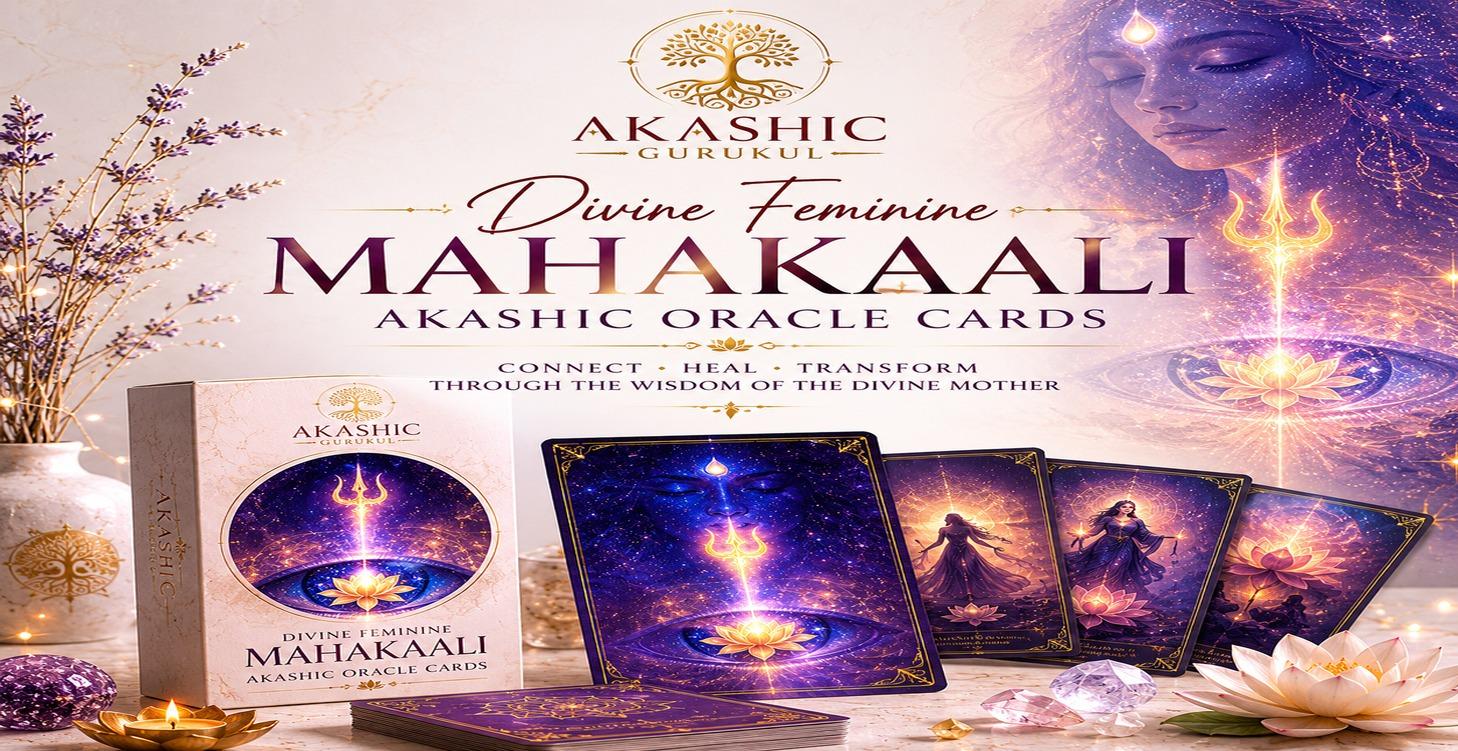 Divine Feminine Mahakaali Akashic Oracle deck