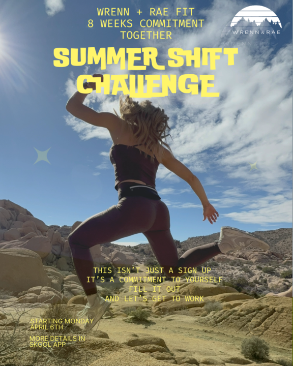 SUMMER SHIFT – 8 WEEK CHALLENGE STARTS NOW