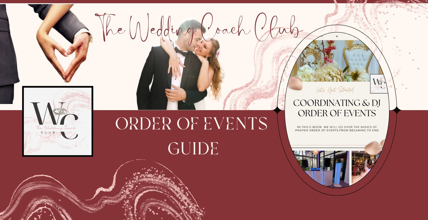 DJ & Coordination Masterclass: Order of Events
