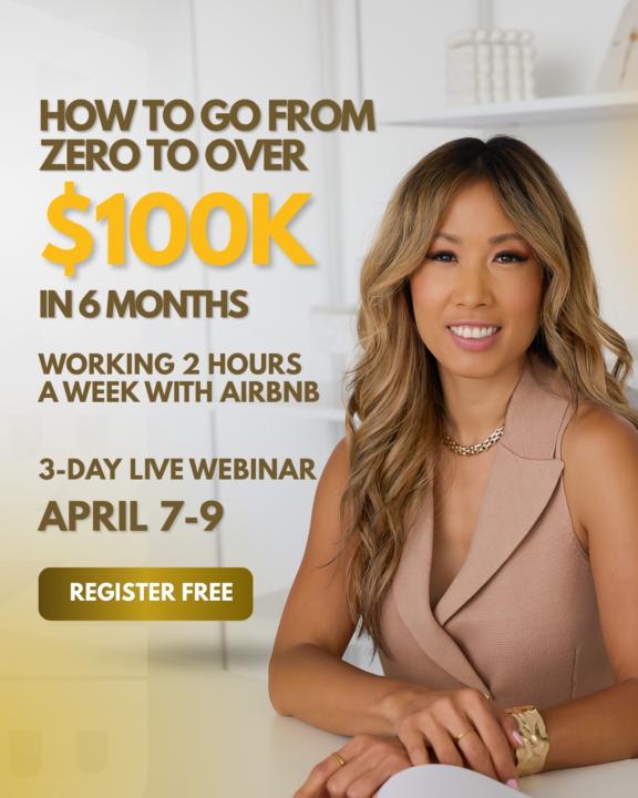 The Free Airbnb 3-Day Training Starts Tomorrow! Make Sure You've Downloaded Your Workbook