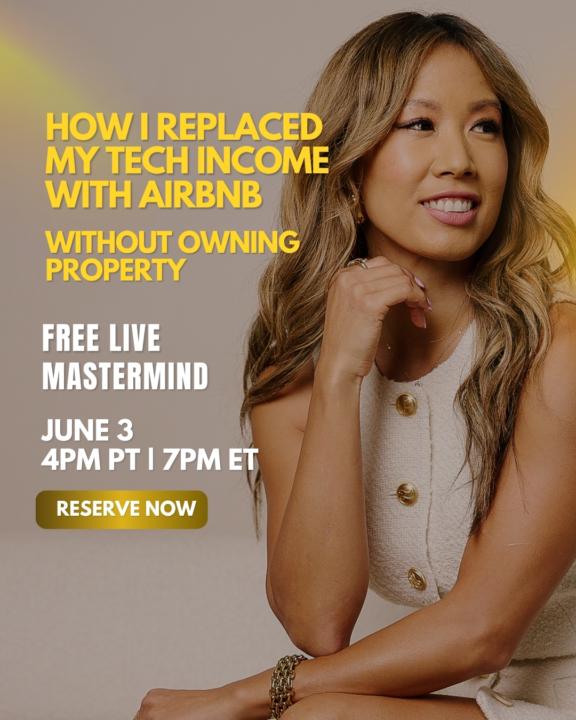 Free Masterclass June 3 🏡 How to Build a Six-Figure Airbnb Business Without Owning Property